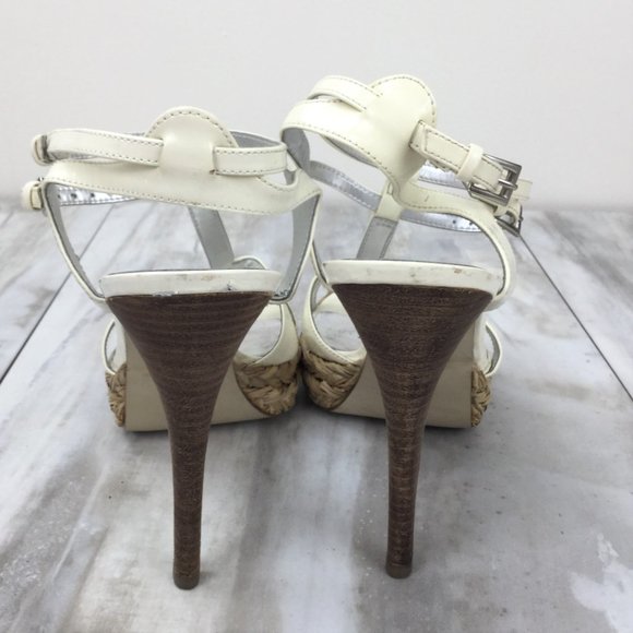 Guess by Marciano Bone Platform Heels 7.5 - Picture 4 of 9
